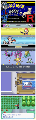 Pokemon Rocket Science GBA ROM Hack Video Game Cartridge Custom Gameboy Advance by VintageVideoGameStore