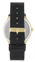 I.N.C. Mens Black Faux Leather Strap Watch 43mm by Vanessa Jane