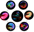 3-Pack: LED Fidget Spinner – Light Up Spin and Glow in the Dark Sensory Toy by DailySale