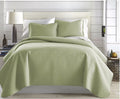 Southshore Fine Linens Oversized Lightweight Quilt & Sham Set, Full/Queen, Green by Vanessa Jane