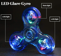 3-Pack: LED Fidget Spinner – Light Up Spin and Glow in the Dark Sensory Toy by DailySale