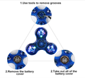 3-Pack: LED Fidget Spinner – Light Up Spin and Glow in the Dark Sensory Toy by DailySale
