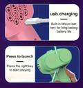Handheld Luminous Rope Transmitter – USB Rechargeable, Stress Relief by DailySale