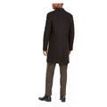Calvin Klein Mens Malibu Slim-Fit Black Overcoat by Vanessa Jane