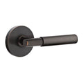 Emtek Dummy Lever Set with Disk Rosette and Myles Levers by Vanessa Jane