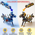 Car & Transforming Dinosaur Toy – Crash-Proof Manual by DailySale
