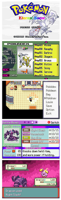 Pokemon Eternal Snow GBA ROM Hack Video Game Custom Gameboy Advance by VintageVideoGameStore