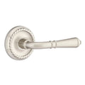 Emtek Passage Lever Set with Rope Rosette and Turino Levers by Vanessa Jane