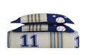 My World Denim and Khaki Sports Full/Queen Comforter Set by Vanessa Jane