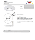 Elegant Lighting RE30 Elitco 6inch Round Open Trim - Pack of 12 by Vanessa Jane