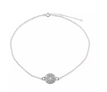 Giani Bernini Cubic Zirconia Pavé Disc Ankle Bracelet in Sterling Silver by Vanessa Jane