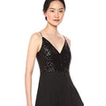 Calvin Klein Womens Sleeveless Gown with Sequin Bodice Ruffle Skirt, Size 4 by Vanessa Jane
