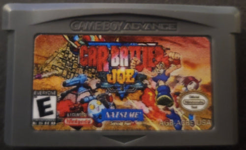Car Battler Joe GBA Video Game Cartridge Game Boy Advance 2001