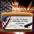 Celebrate USA 250 | American Apple Pie Scrub Bar by Fern Valley Soap