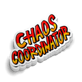 Chaos Coordinator - Hard Hat Decal by Armed American Supply