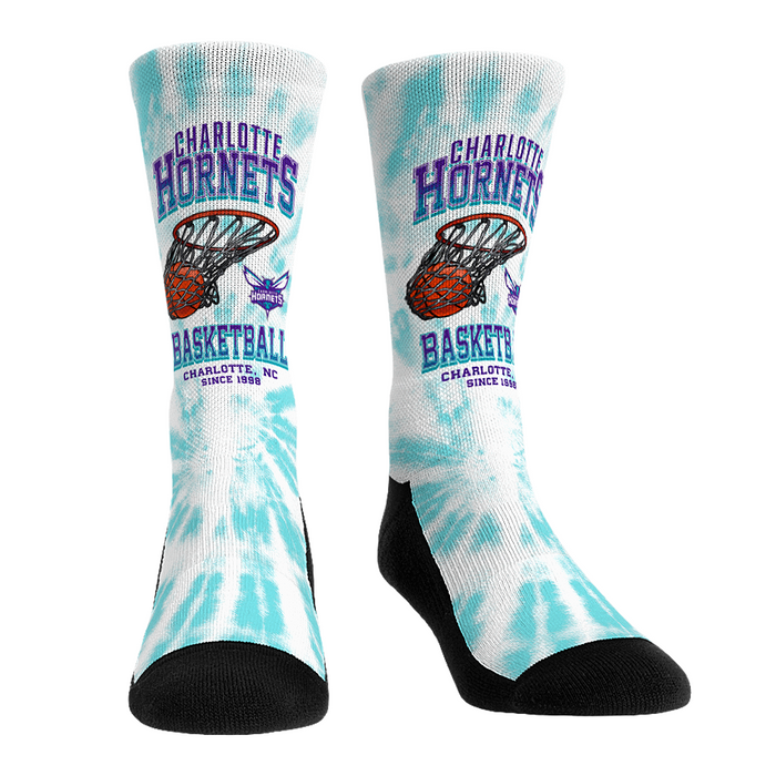 Charlotte Hornets - Vintage Hoop by Rock 'Em Socks
