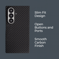 Samsung Galaxy Z Fold7 Case – Slim Carbon Aramid Fiber | Venture Series by Zerodamage Sahara Case LLC