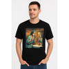 Pasteur Statue of Liberty Shaving – Graphic Black T-Shirt