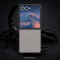 Samsung Galaxy Z Flip7 Semi Transparent Case - Anti-Slip Grip, Slim Design | Venture Series by Zerodamage Sahara Case LLC