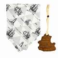 gift set | Boat lovie bib 2pc by Finn + Emma