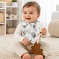 gift set | Boat lovie bib 2pc by Finn + Emma