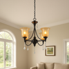 World Imports Ethelyn Collection 3-Light Oil-Rubbed Bronze Chandelier