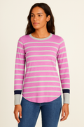 Nic+Zoe Vital Striped Top Sweater Pullover, Size XL by Vanessa Jane