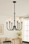 World Imports Monroe 9-Light Bronze Chandelier (WI973797) by Vanessa Jane