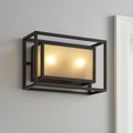 World Imports 4182-55 Hilden Collection 2-Light Wall Sconce, Aged Bronze by Vanessa Jane