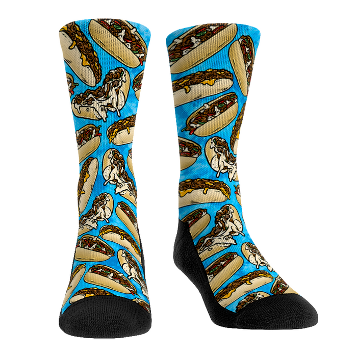 Cheesesteaks - All-Over by Rock 'Em Socks