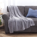 Montauk Chenille Luxe Throw Boxed Gift Set, 50 X 60 by Vanessa Jane