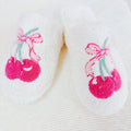 Cherry Bow Coziest Lounge Slippers