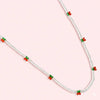 Cherry Dotty Beaded Necklace