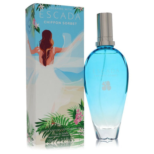 Chiffon Sorbet by Escada Eau De Toilette Spray 3.3 oz for Women by Avera Group