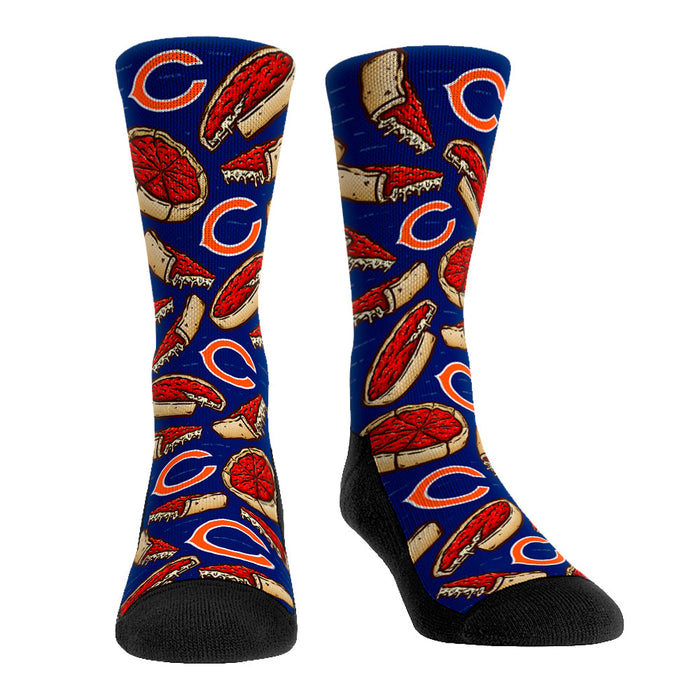 Chicago Bears - Deep Dish Pizza by Rock 'Em Socks
