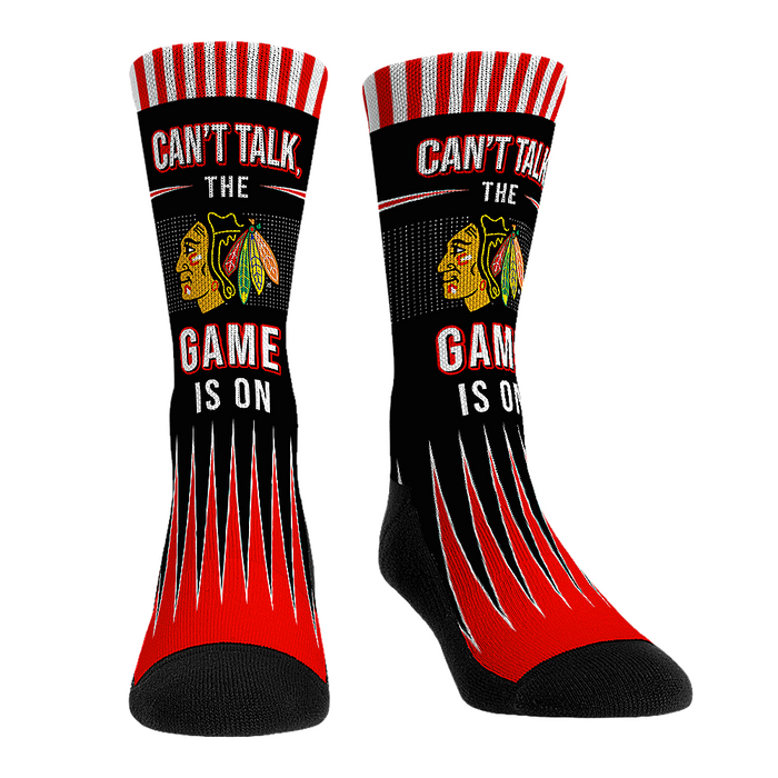 Chicago Blackhawks - Can't Talk by Rock 'Em Socks