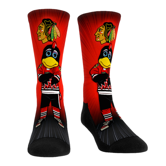 Chicago Blackhawks - Mascot Pump Up! by Rock 'Em Socks