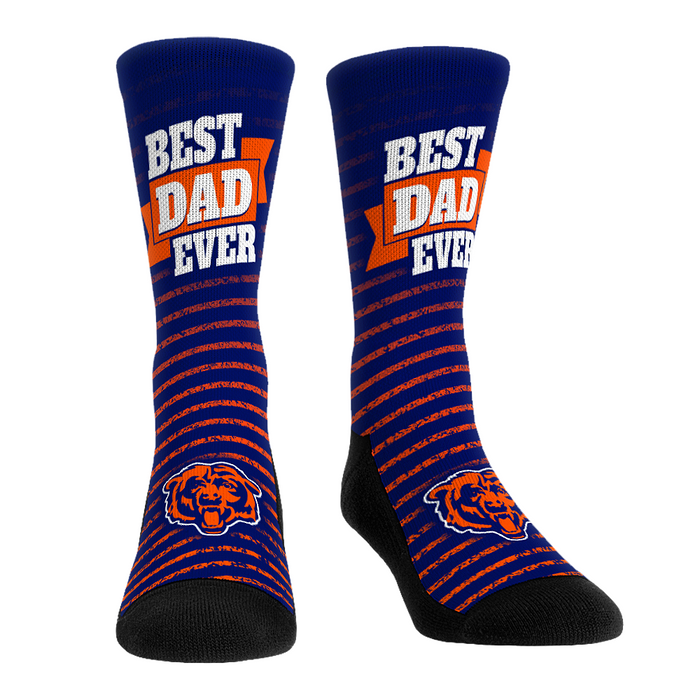 Chicago Bears - Best Dad Ever by Rock 'Em Socks
