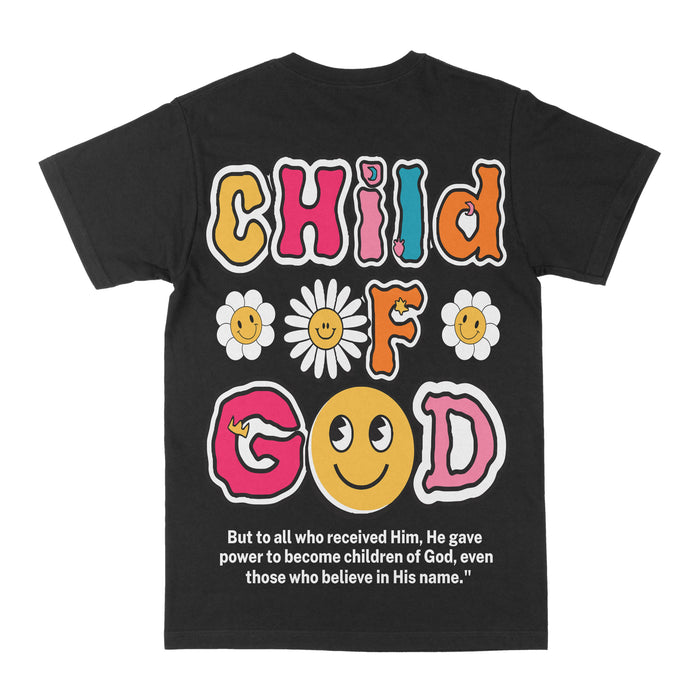 Child Of God Daisy Graphic Tee by Obsessed with graphic tees