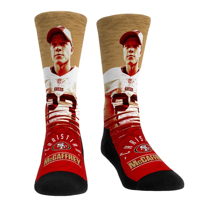 Christian McCaffrey - San Francisco 49ers - Jumbotron by Rock 'Em Socks