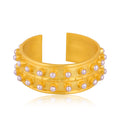 Ray of Light Cuff - Pearl by Christina Greene