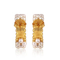 Sea Salt Hoop Earrings - Pearl by Christina Greene