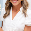 Shoreline Necklace by Christina Greene