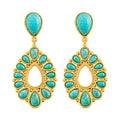 Desert Rain Drop Earrings by Christina Greene