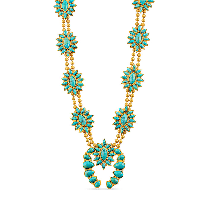 Desert Squash Blossom Necklace by Christina Greene
