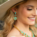 Dreamcatcher Drop Earrings by Christina Greene