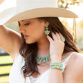 Dreamcatcher Drop Earrings by Christina Greene