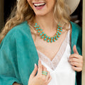 Rio Collar Necklace - Turquoise by Christina Greene