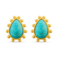 Starburst Stud Earrings by Christina Greene