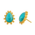 Starburst Stud Earrings by Christina Greene